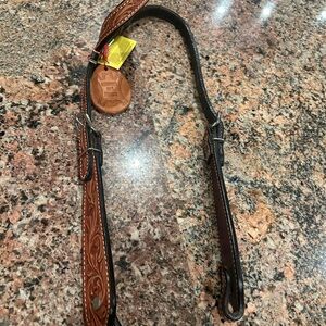 Showman Western One Ear Horse Headstall
